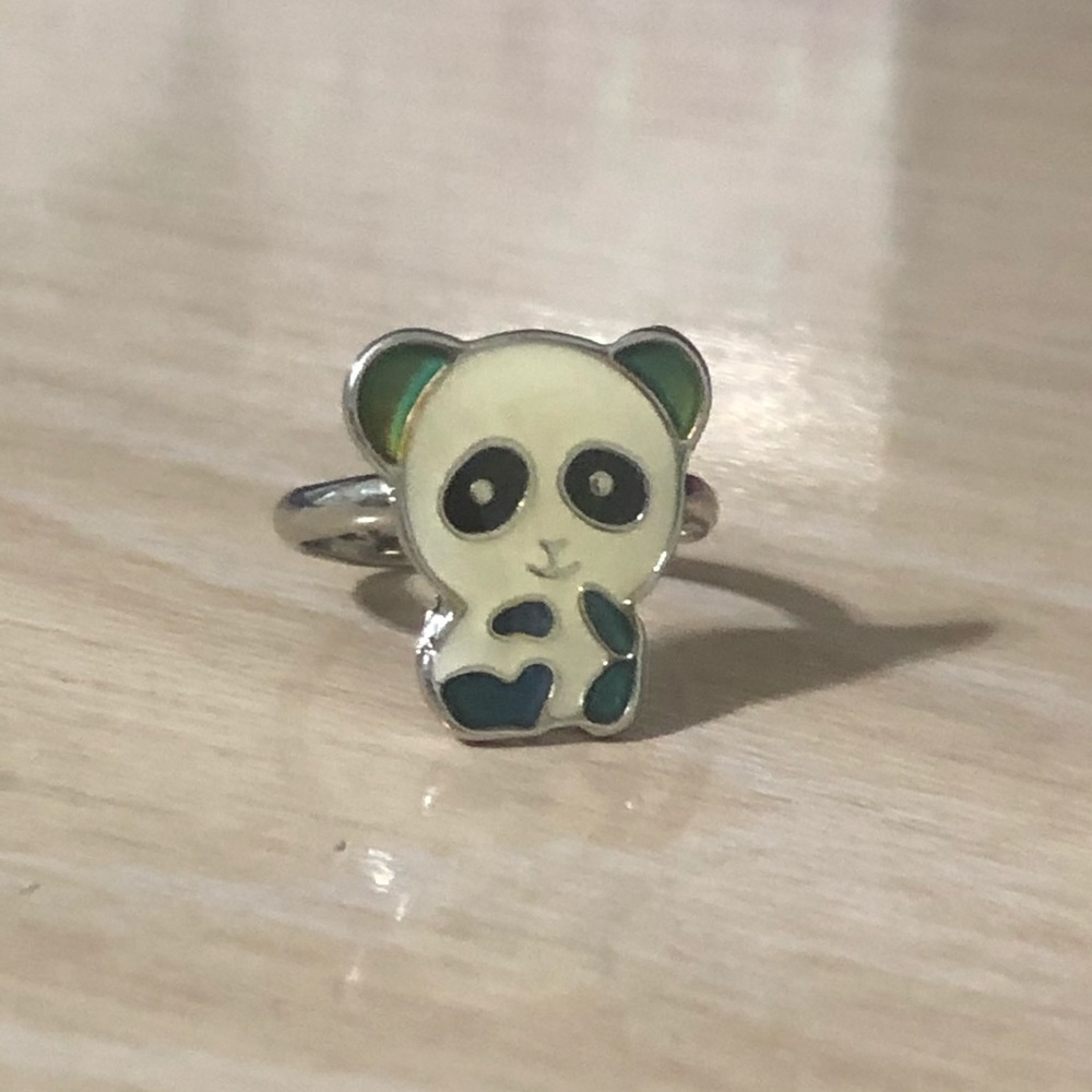 Panda Mood Changing Adjustable Ring